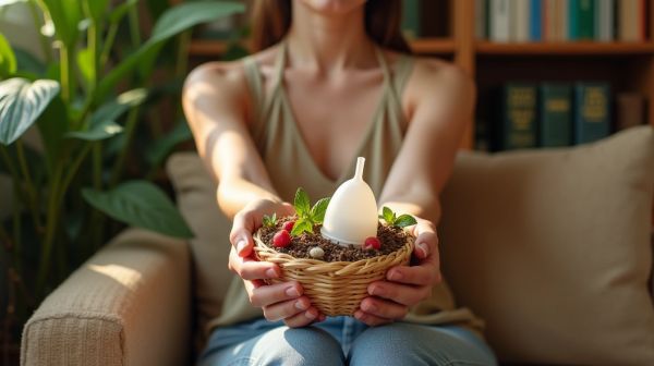 Umweltfreundliche menstruationsoptionen für eine nachhaltige Periode